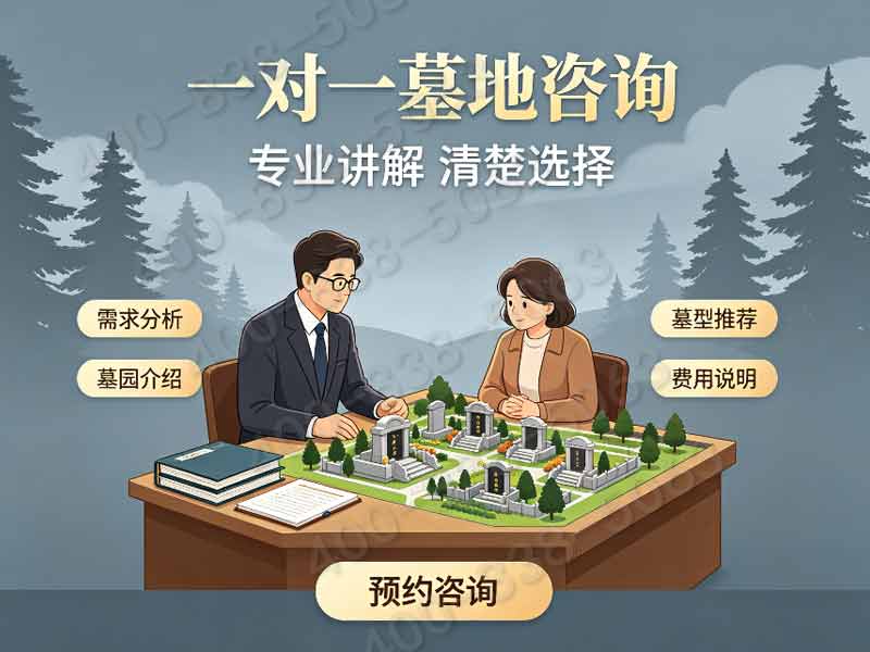 中华永久陵园开阔园区布局 绿植丛生空气清新 - 一站式骨灰安放服务